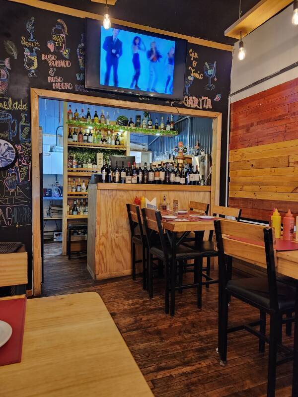 Interior of La Terraza, near the southwest corner of Plaza de Armas.