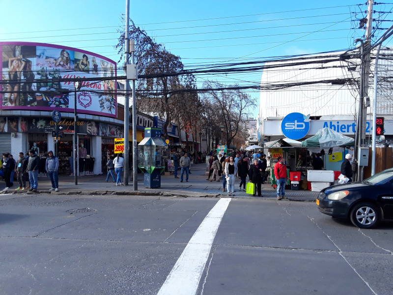 Paseo Independencia in Rancagua, Chile.
