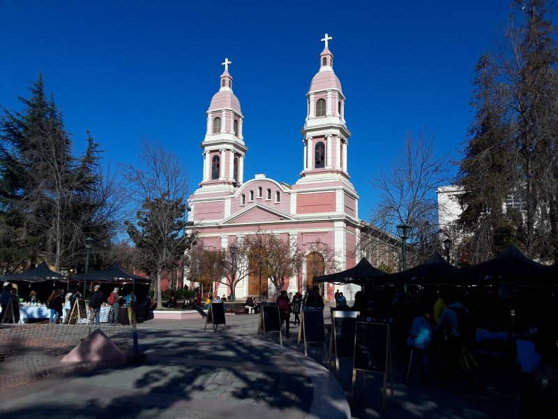 Sagrario Cathedral in Rancagua, Chile.