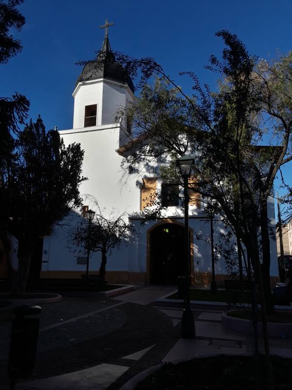 South of Plaza de los Héroes in Rancagua, Chile.