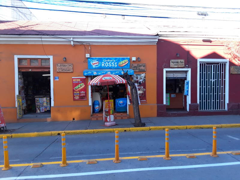 Used book store in Rancagua, Chile.