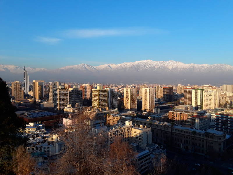 Cerro Santa Lucia in Santiago.