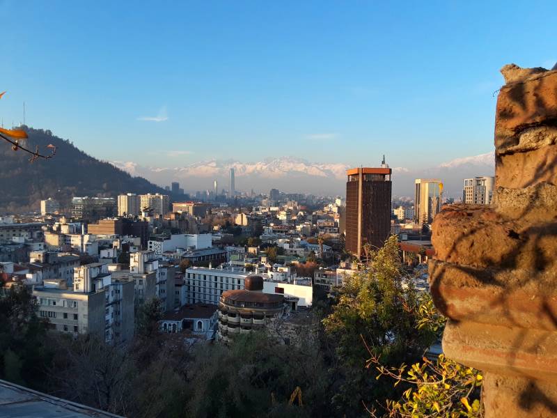 Cerro Santa Lucia in Santiago.