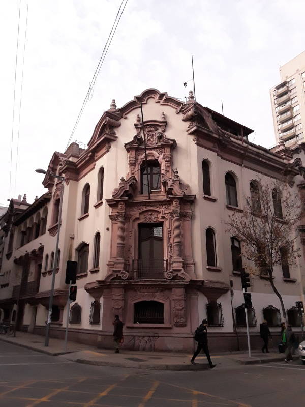 Near the Plaza de Armas in Santiago.