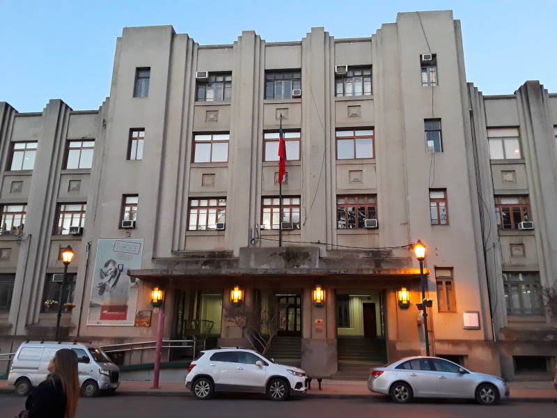 Post office in Talca, Chile.