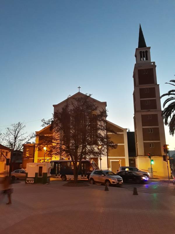 Church of XXXX in Talca, Chile.