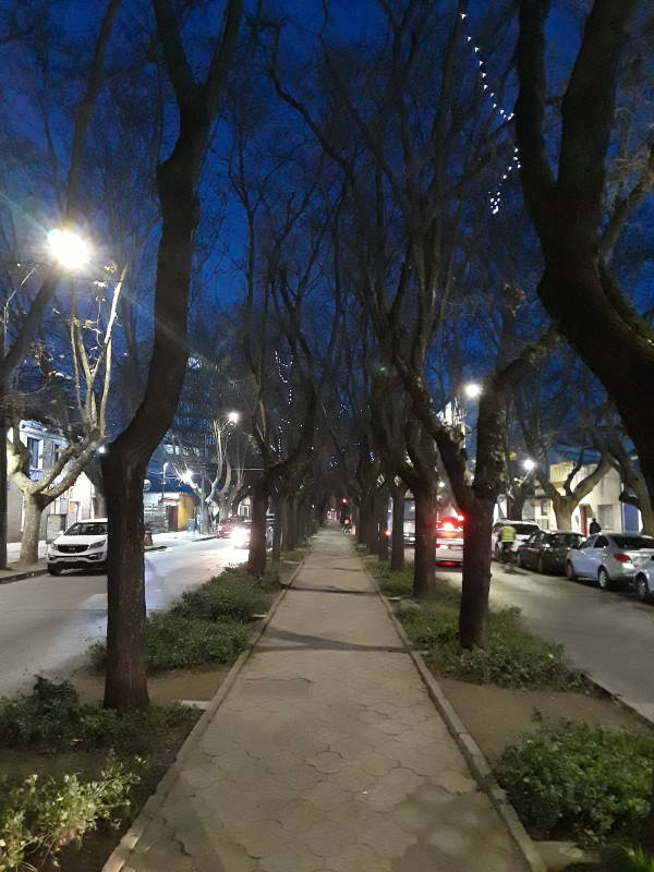 The diagonal in Talca, Chile.