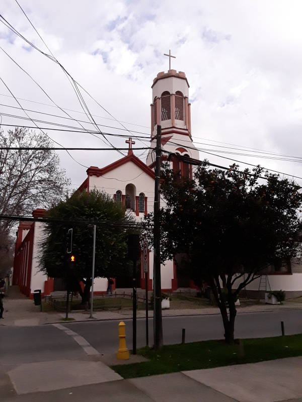 Church of Saint Francis of Assisi in Talca, Chile.