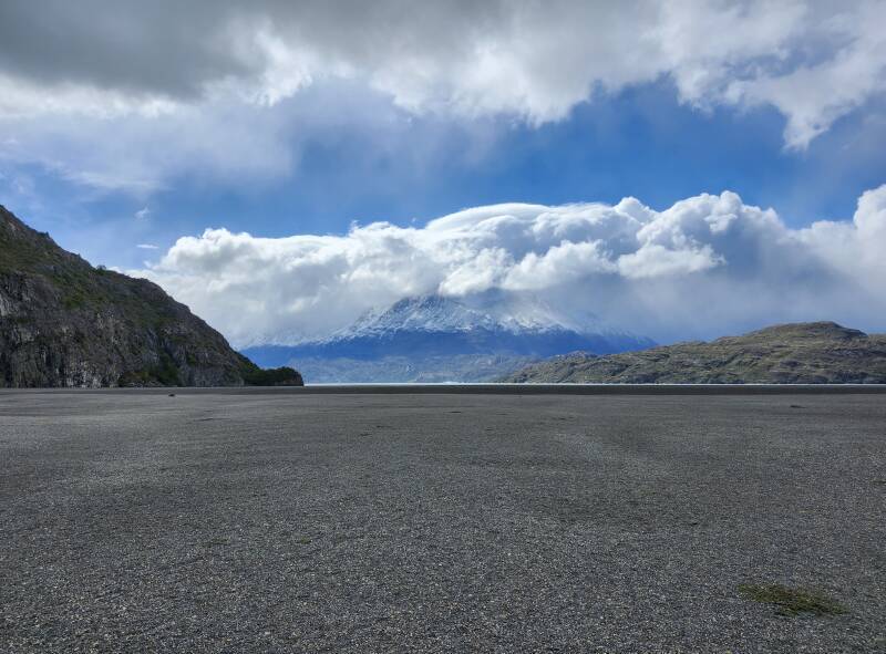 Lenticular cloud over Cerro Paine Grande