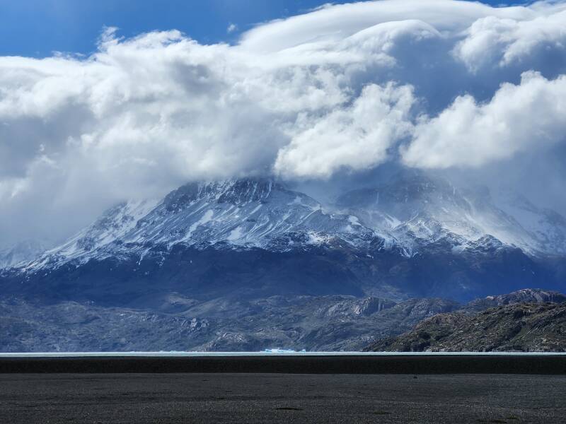 Lenticular cloud over Cerro Paine Grande