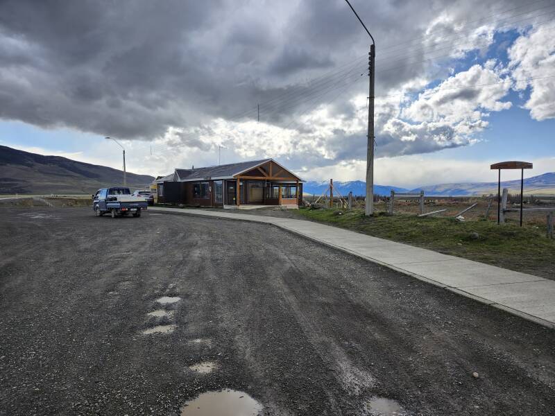 Mini-mart in Cerro Castillo.