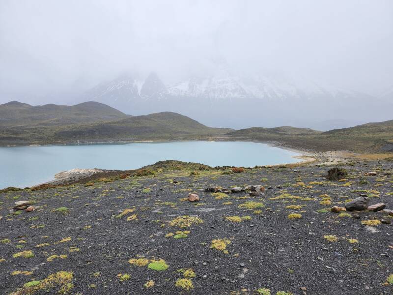 View to north over Lago Nordenskjöld.