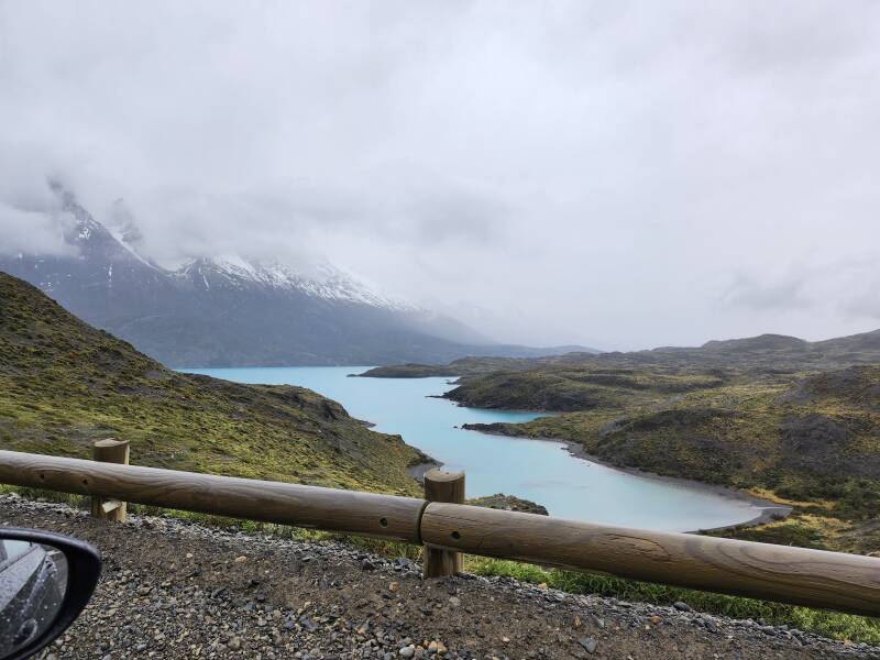 Continuing farther into the park, view to east over Lago Nordenskjöld.