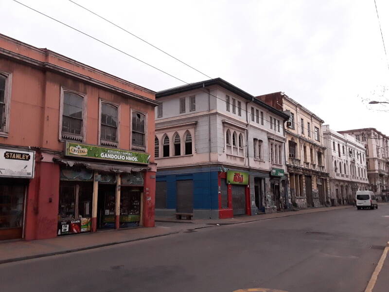 Barrio el Puerto in Valparaíso, Chile