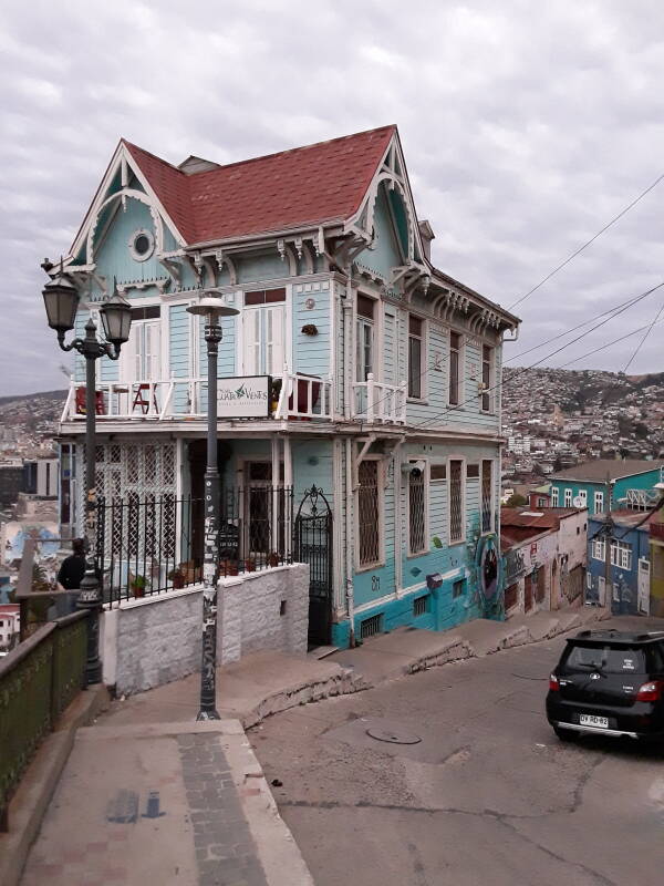 Barrio el Puerto in Valparaíso, Chile
