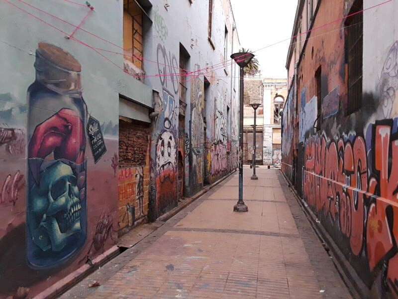 Barrio el Puerto in Valparaíso, Chile