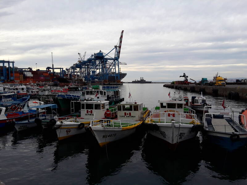 Puerto district in Valparaíso, Chile