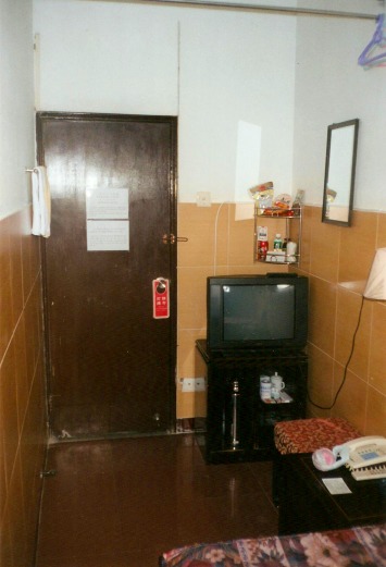 Room in the Shamian Hostel.