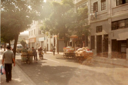 Street scene on Shamian Island.