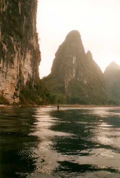 Cormorant fisherman on the Li River.