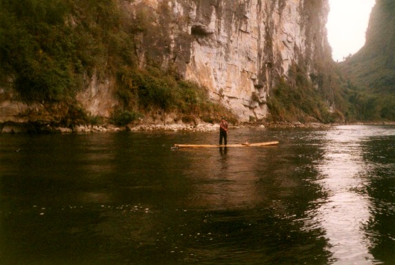 Cormorant fisherman on the Li River.