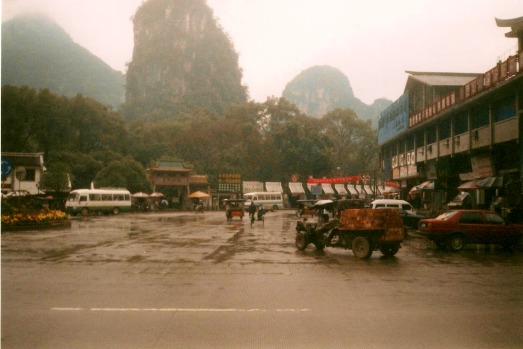 An old truck in Yangshuo.