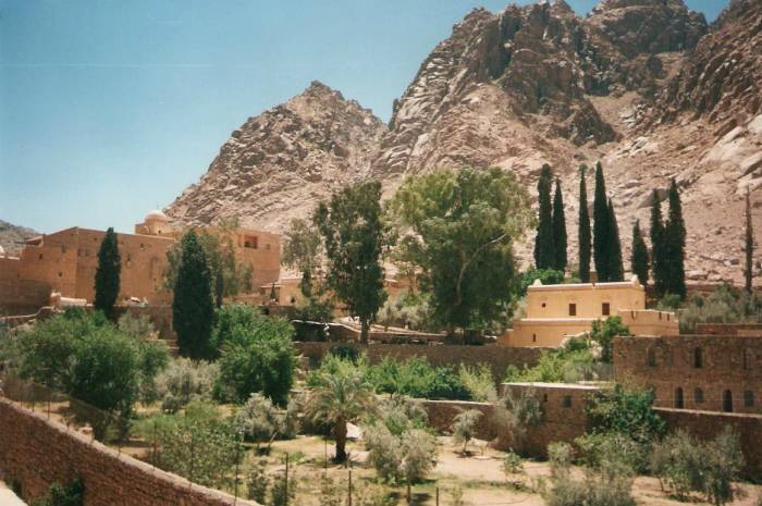 Mount Sinai and the Monastery of Saint Katherine.