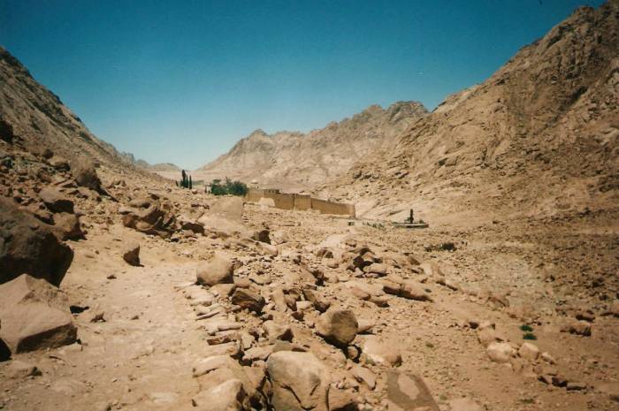 Mount Sinai and the Monastery of Saint Katherine.
