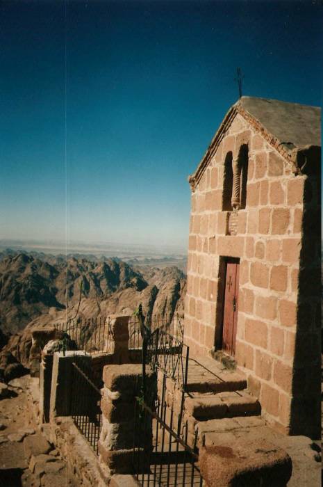 The summit of Mount Sinai.