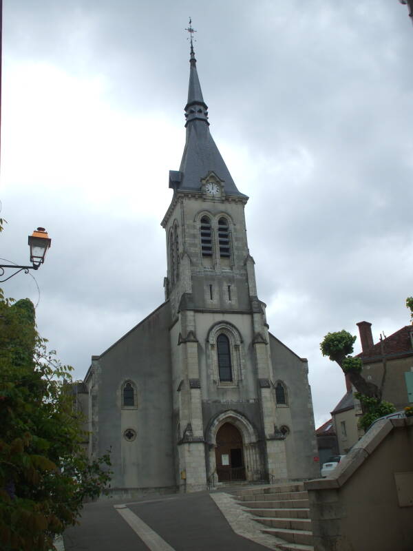 The Roman Catholic Church of Saint Maurice in Châtillon-sur-Loire.