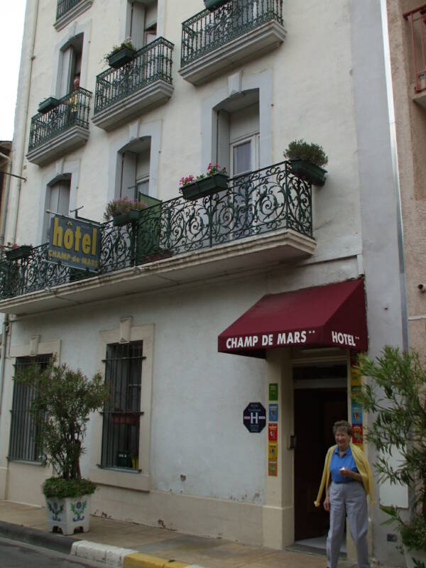 Hôtel Champ de Mars in Béziers.
