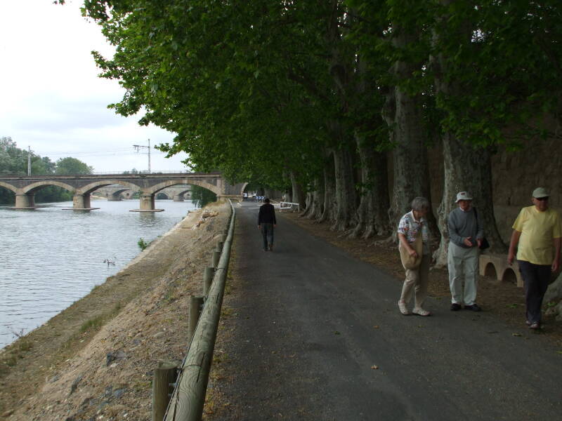 Canal du Midi in Béziers.