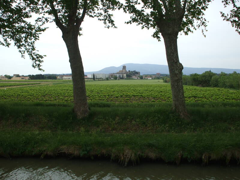 Canal du Midi between La Redorte and Trèbes.