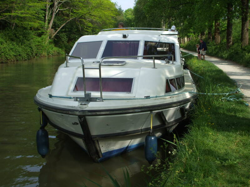 Canal du Midi between La Redorte and Trèbes.