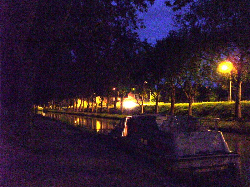 Trèbes on the Canal du Midi in southwestern France.