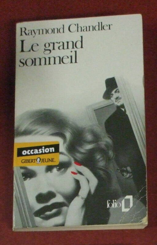 Cover of 'Le Grand Sommeil' by Raymond Chandler.
