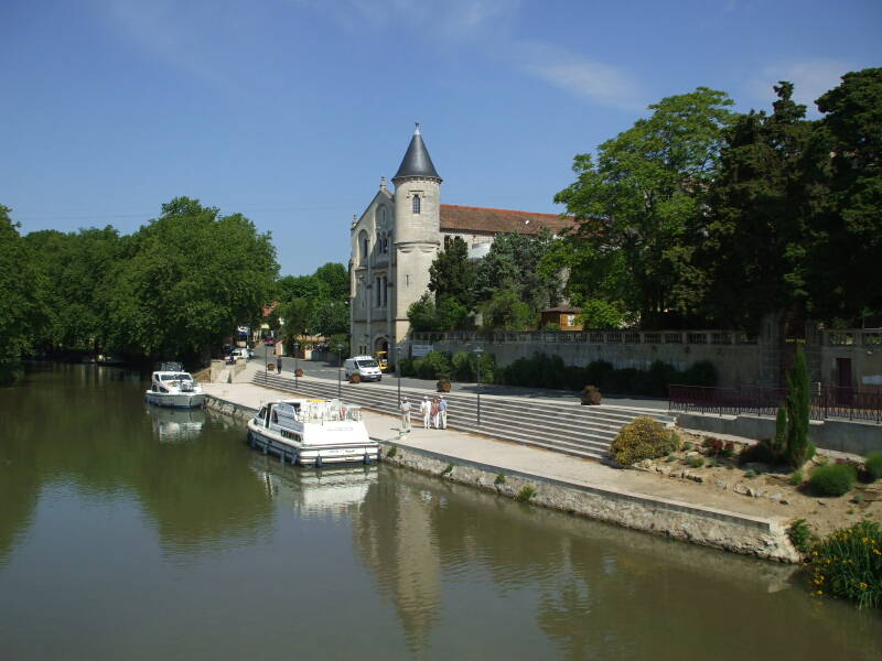Le Somail, on the Canal du Midi between Le Somail and La Redorte.