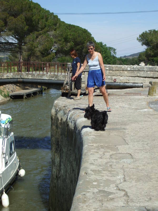 Le Somail, on the Canal du Midi between Le Somail and La Redorte.