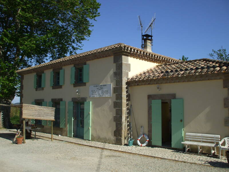 Le Somail, on the Canal du Midi between Le Somail and La Redorte.