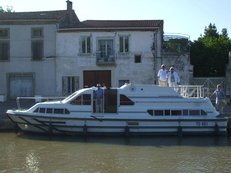 La Redorte, on the Canal du Midi.