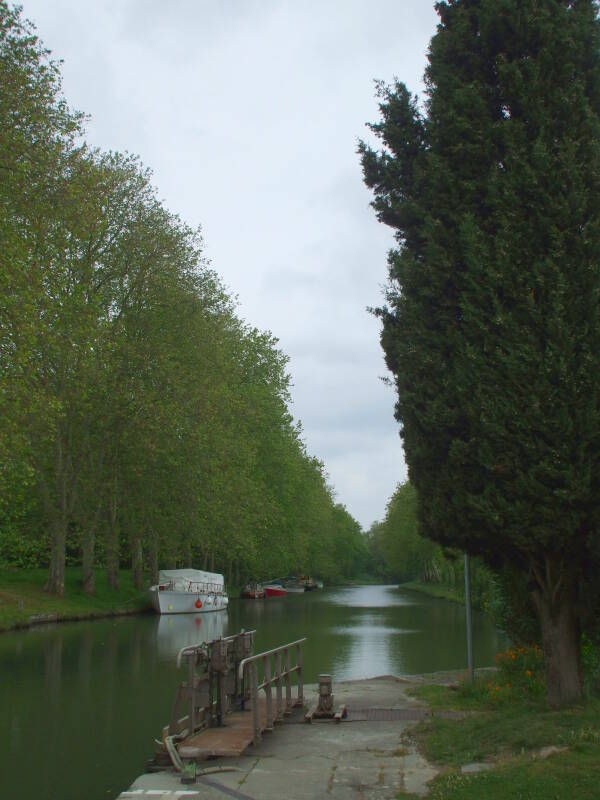 On the Canal du Midi between Sauzen and Castelnaudary.