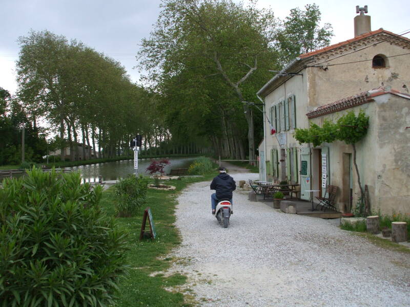 On the Canal du Midi between Sauzen and Castelnaudary.
