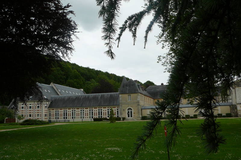 Abbaye de Valmont, founded in 1169.