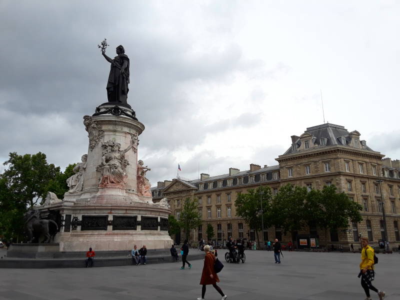 Place de la Republique in Paris