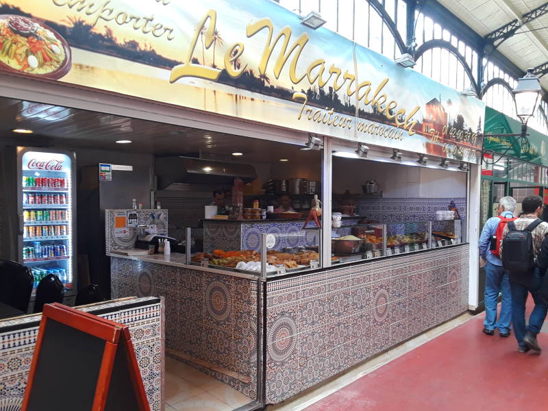Moroccan restaurant in Marché Saint-Quentin