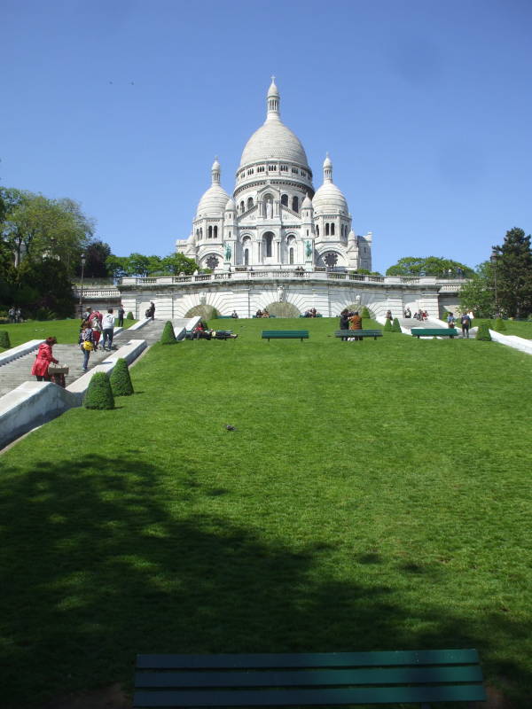 Basilique Sacré-Cœur on Montmartre.