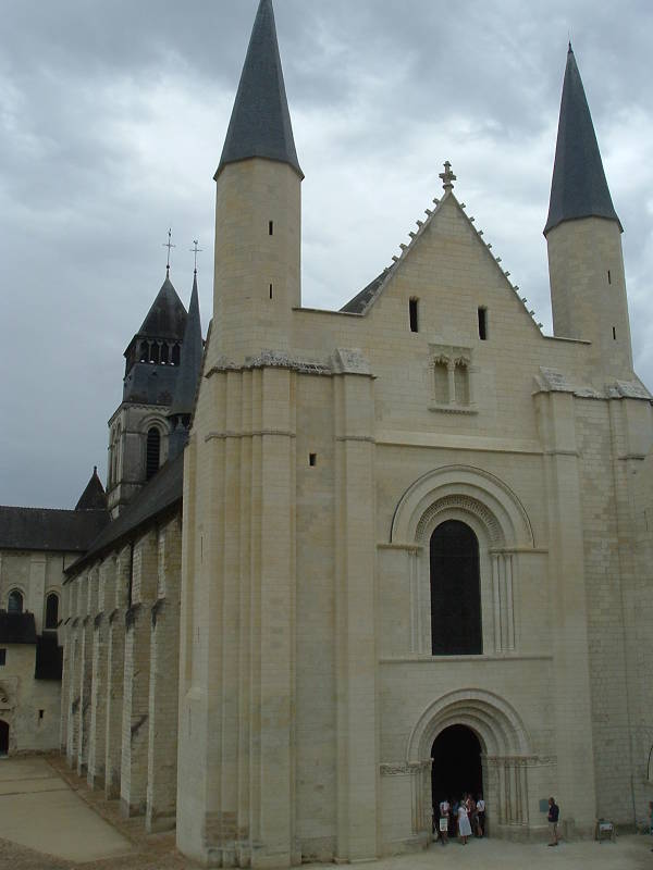 Exterior of Fontevraud Abbey