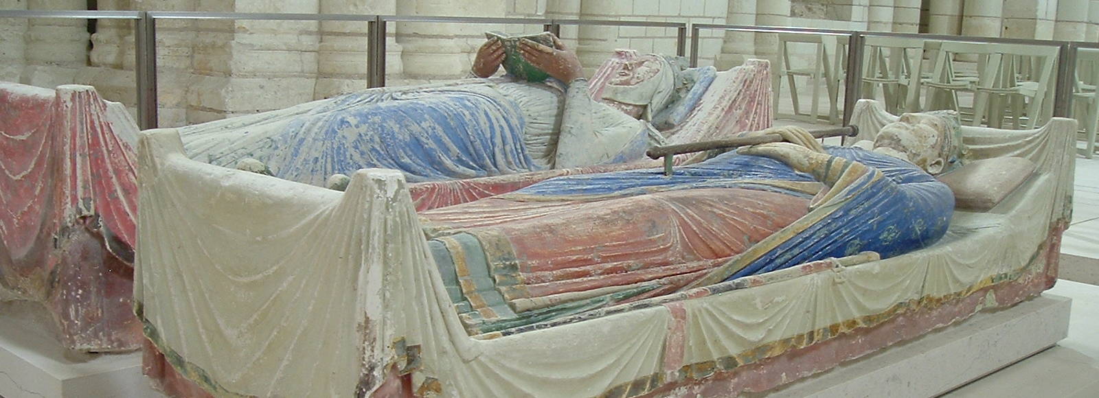 Tombs of Henry II and Eleanor of Aquitaine