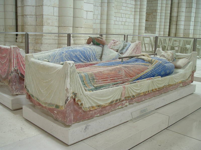 Tombs of Henry II and Eleanor of Aquitaine