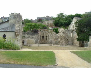 Ruins of a church at Montreiul-Bellay